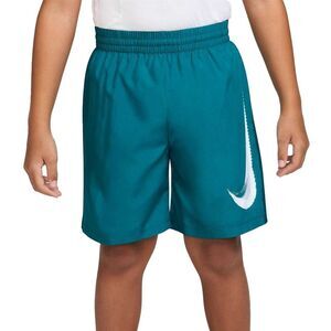 Nike Boys Dri-FIT Big Logo Shorts / Spruce